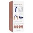 Strap-on-me M - vibratore pulsante G-spot impermeabile (blu)