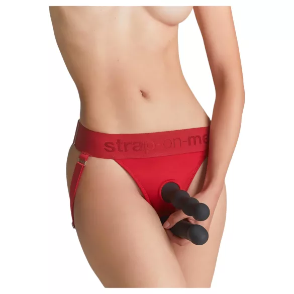 Strap-on-me - slip per dildo con cinturino - taglia XS-XXL - rosso