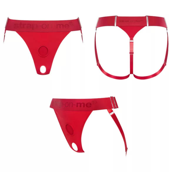 Strap-on-me - slip per dildo con cinturino - taglia XS-XXL - rosso