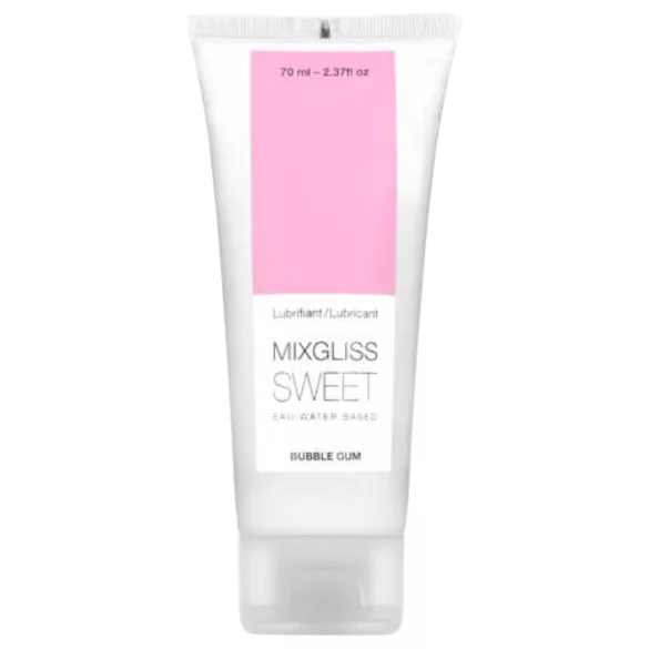 Mixgliss Sweet Bubble Gum - lubrificante a base d'acqua gusto gomma (70ml)