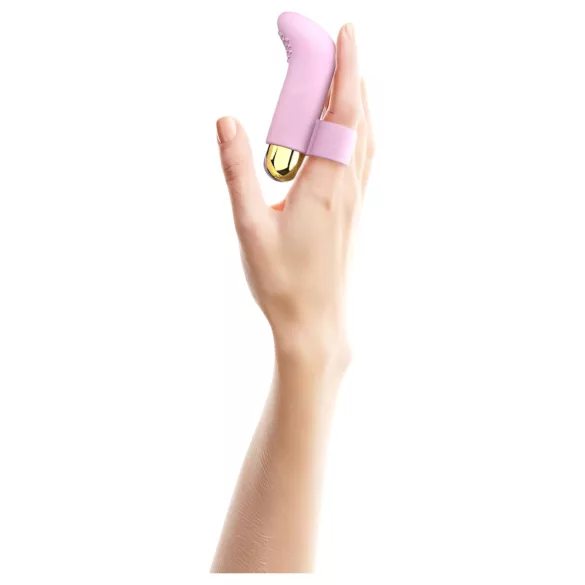 Love to Love - vibratore per dita ricaricabile - rosa