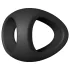 Love to Love Flux - anello fallico - silicone nero