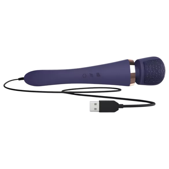 Love to Love Brush Crush - massaggiatore vibrante a bacchetta (blu)