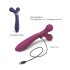 Love to Love Fireball - vibratore massaggiante ricaricabile 2in1 (rosso)