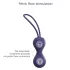 Love to Love Joia - duo palline cinesi (viola)