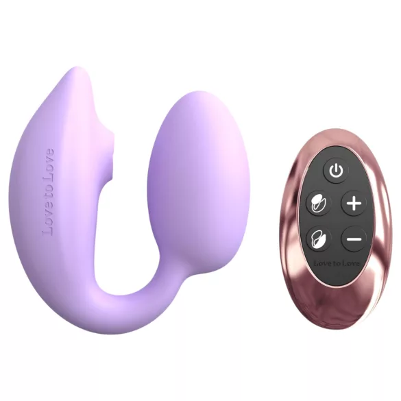 Love to Love Wonderlover - vibratore G-spot stimolante (viola)