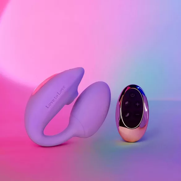 Love to Love Wonderlover - vibratore G-spot stimolante (viola)