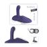 Love to Love GoFast - vibratore con stimolatore vaginale e clitorideo con ventosa (blu)