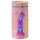 Love to Love Sugar Bomb - dildo in silicone luminoso con LED (rosa-giallo) - 16,9 cm