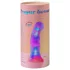 Love to Love Sugar Bomb - dildo in silicone luminoso con LED (rosa-giallo) - 16,9 cm
