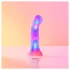 Love to Love Sugar Bomb - dildo in silicone luminoso con LED (rosa-giallo) - 16,9 cm