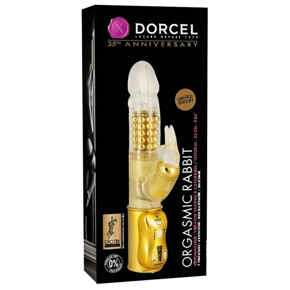 Dorcel Orgasmic Rabbit - vibratore clitorideo (oro)