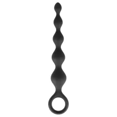 Dorcel Deep Feel - dildo anale perlato (nero)