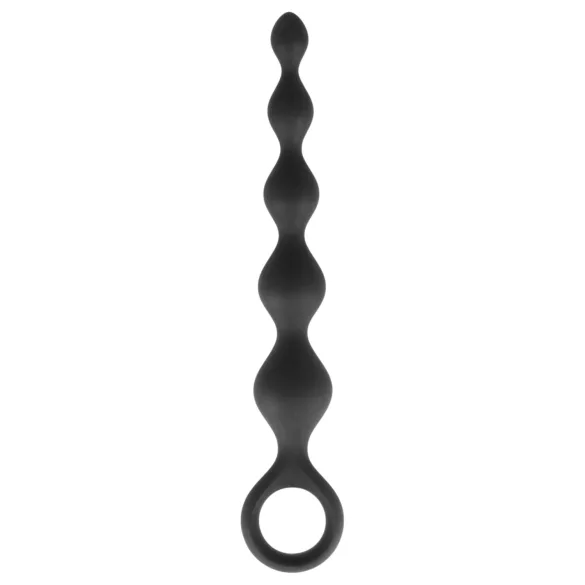 Dorcel Deep Feel - dildo anale perlato (nero)