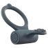 Dorcel Power Clit Plus - anello vibrante nero ricaricabile