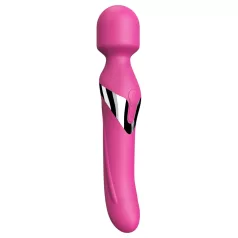   Dorcel Dual Orgasms - vibratore massaggiante 2 in 1 ricaricabile (rosa)
