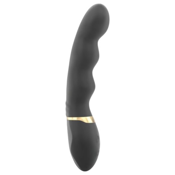 Dorcel Too Much 2.0 - vibratore ricaricabile 3 motori silicone nero oro