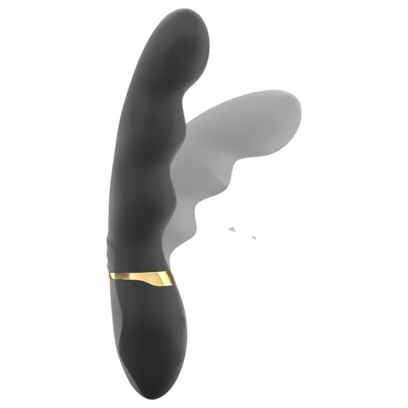 Dorcel Too Much 2.0 - vibratore ricaricabile 3 motori silicone nero oro