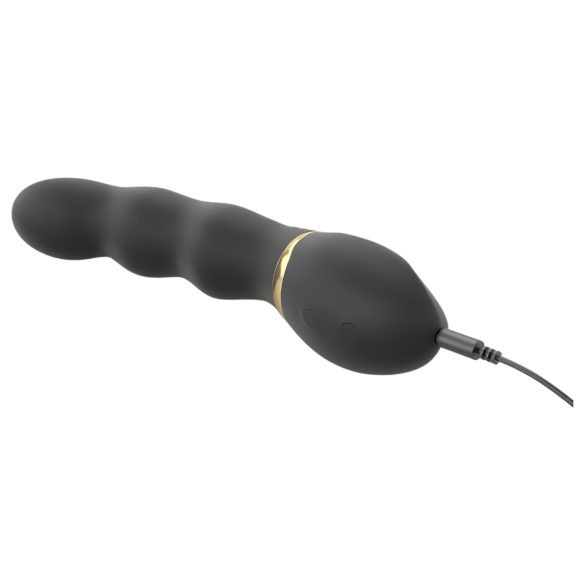 Dorcel Too Much 2.0 - vibratore ricaricabile 3 motori silicone nero oro