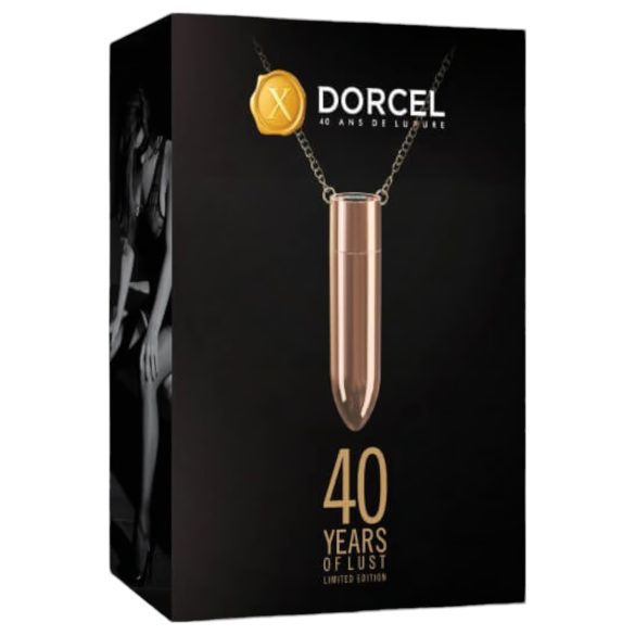 Dorcel - collana vibratore impermeabile ricaricabile (rosegold)
