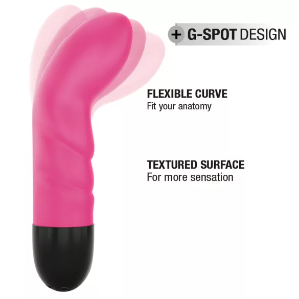 Dorcel Expert G 2.0 - Vibratore G-spot ricaricabile (rosa)