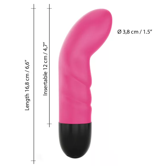 Dorcel Expert G 2.0 - Vibratore G-spot ricaricabile (rosa)