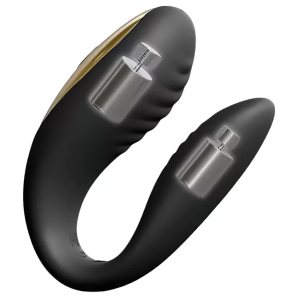 Dorcel - vibratore per coppia ricaricabile telecomandato - nero