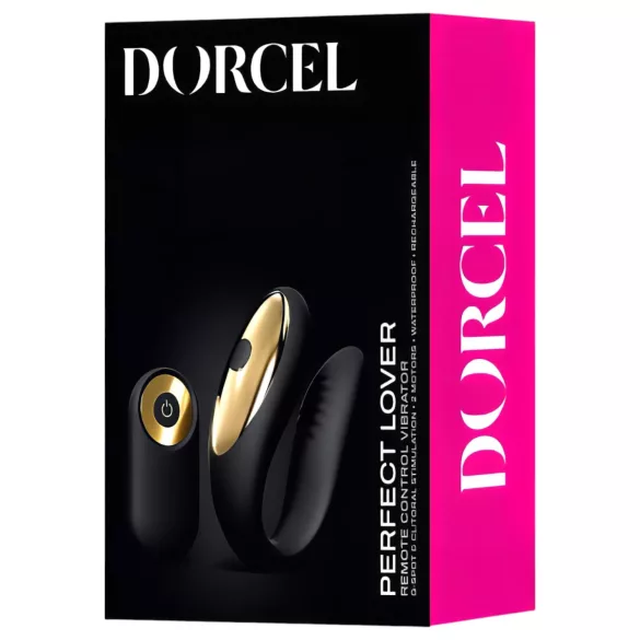 Dorcel - vibratore per coppia ricaricabile telecomandato - nero