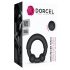 Dorcel Stronger Ring - Anello penieno con anima in metallo (nero)