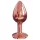 Dorcel Diamond Plug S - plug anale in alluminio - piccolo (oro rosa)