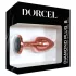 Dorcel Diamond Plug S - plug anale in alluminio - piccolo (oro rosa)