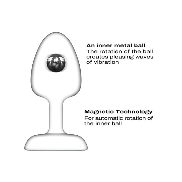 Dorcel - anale vibratore a sfere con telecomando M - (nero)