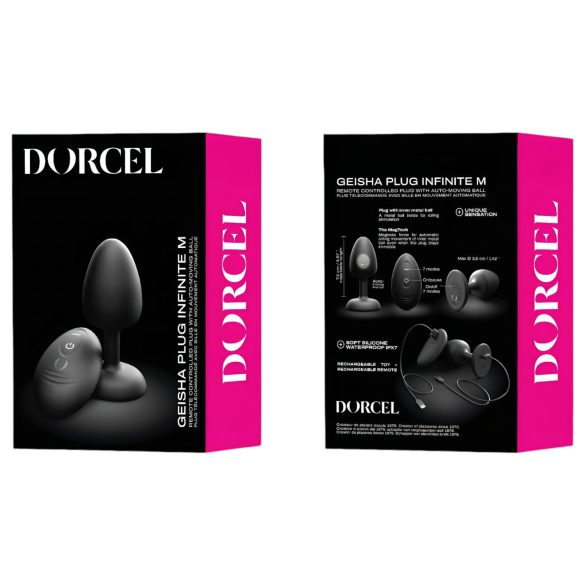 Dorcel - anale vibratore a sfere con telecomando M - (nero)