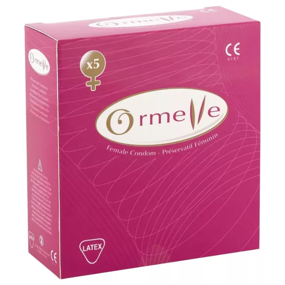 Ormelle Femail - preservativi femminili - 5 pezzi
