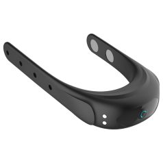   Funny Me - anello fallico vibrante regolabile ricaricabile - nero