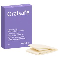   Oralsafe - fazzoletti orali protettivi - confezione da 8 pezzi