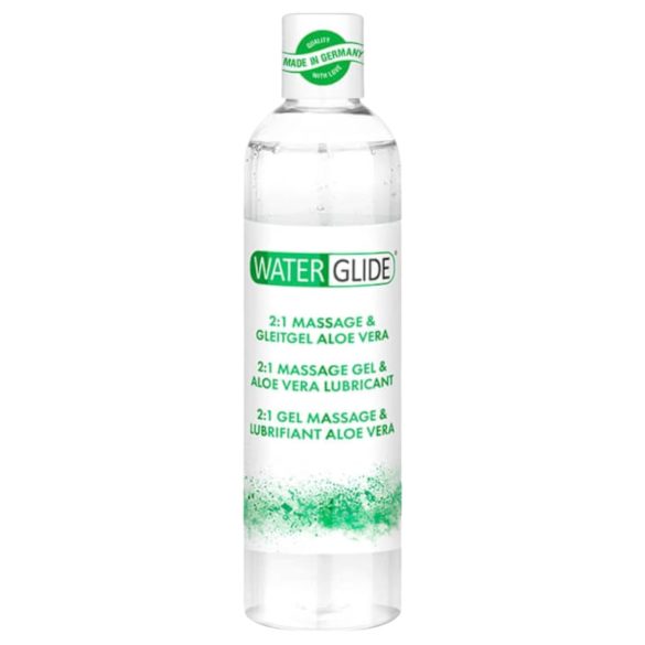 Waterglide - lubrificante e gel massaggio 2 in 1 aloe vera 300ml