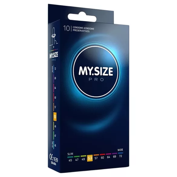 My.Size PRO - preservativo su misura - 53 mm (10 pz)