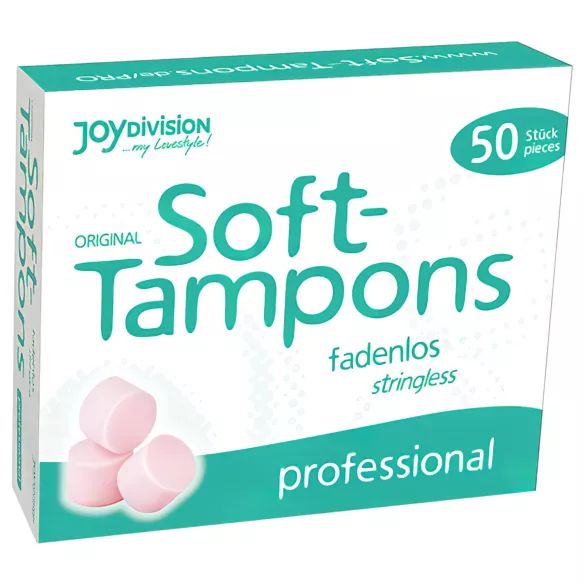 Joydivision Soft-Tampons professional - assorbenti interni senza filo (50 pz)