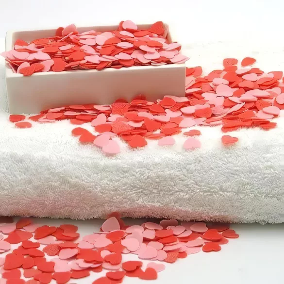 Hearts - petali da bagno profumati - rose - 30g
