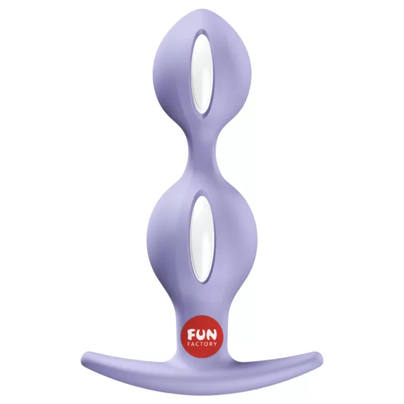 Fun Factory - plug anale duo a sfere - silicone viola