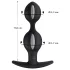 Fun Factory - plug anale duo a sfere - silicone viola