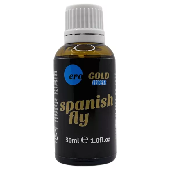 HOT ero Gold Men Spanish Fly - gocce afrodisiache per uomini (30 ml)