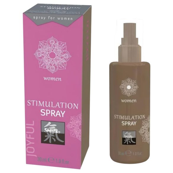 Spray Stimolante HOT Shiatsu Joyful per Donne (30ml)