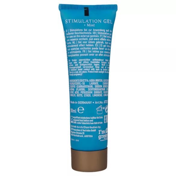 HOT Shiatsu Joyful - crema stimolante donna - menta - 30ml