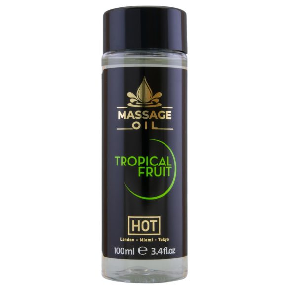 HOT - olio per massaggi idratante - frutta tropicale - 100ml