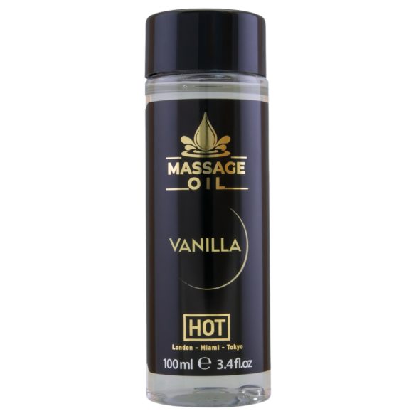 Olio da massaggio HOT per la cura della pelle - vaniglia (100ml)