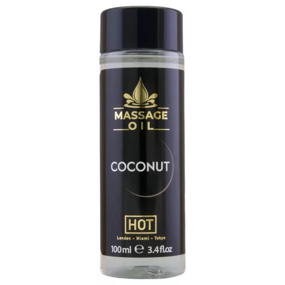 HOT - olio da massaggio per la pelle - profumo cocco - 100ml