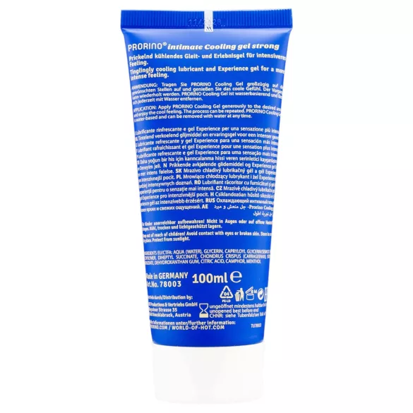 HOT Prorino - crema intima effetto freddo uomo - 100ml