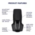 Satisfyer Men Vibration - vibratore pene ricaricabile - nero